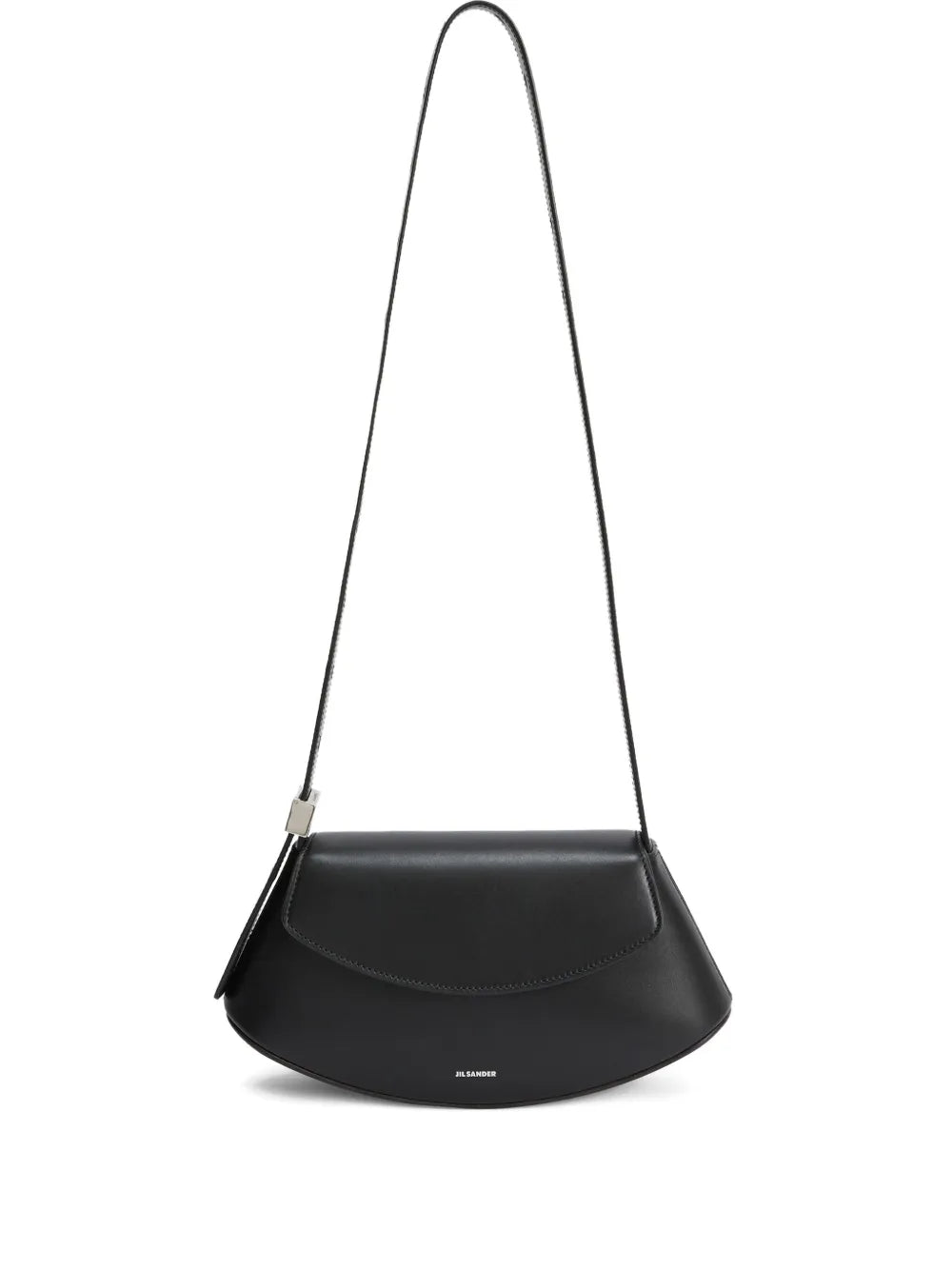 Jil Sander Small Eldorado Leather Shoulder Bag — Same as shown — Size One Size — Front View