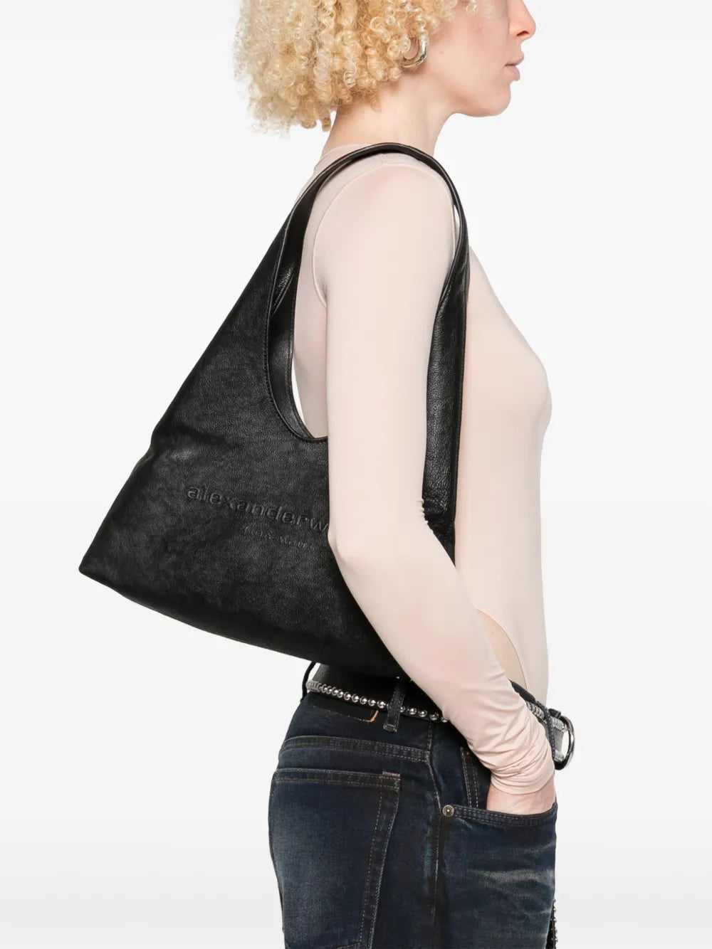 Alexander Wang Small Pike Shoulder Bag — Same as shown — Size One Size — Side View