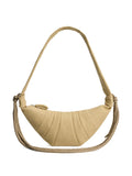 Lemaire Medium Croissant Leather Shoulder Bag — Same as shown — Size One Size — Front View