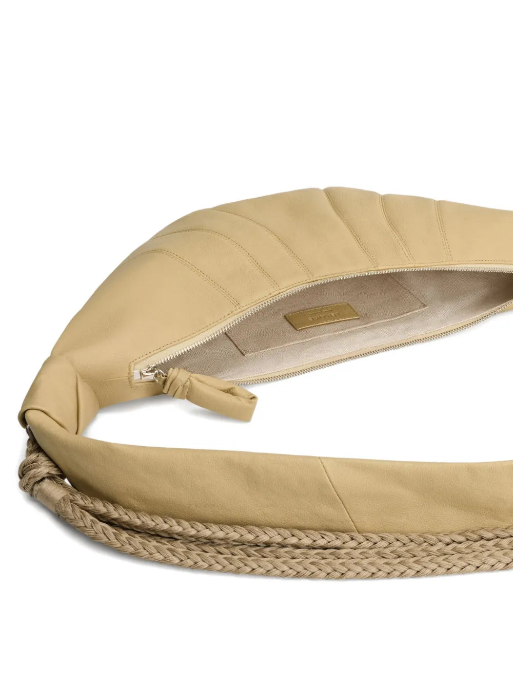 Lemaire Medium Croissant Leather Shoulder Bag — Same as shown — Size One Size — Top View