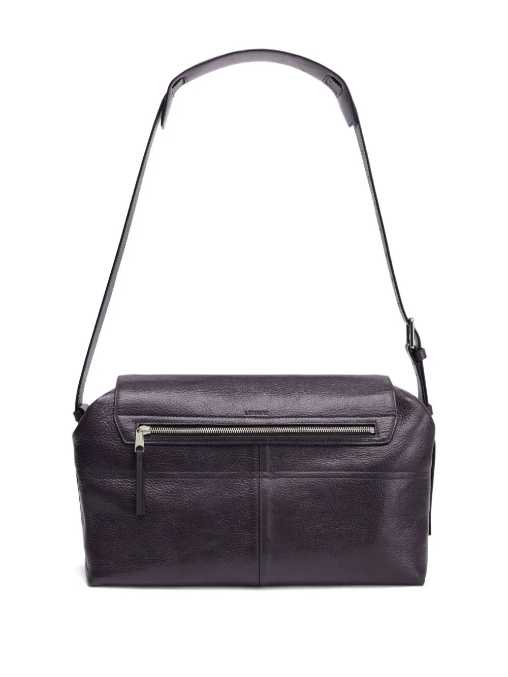 Lemaire Week End Gear Leather Shoulder Bag — Same as shown — Size One Size — Back View