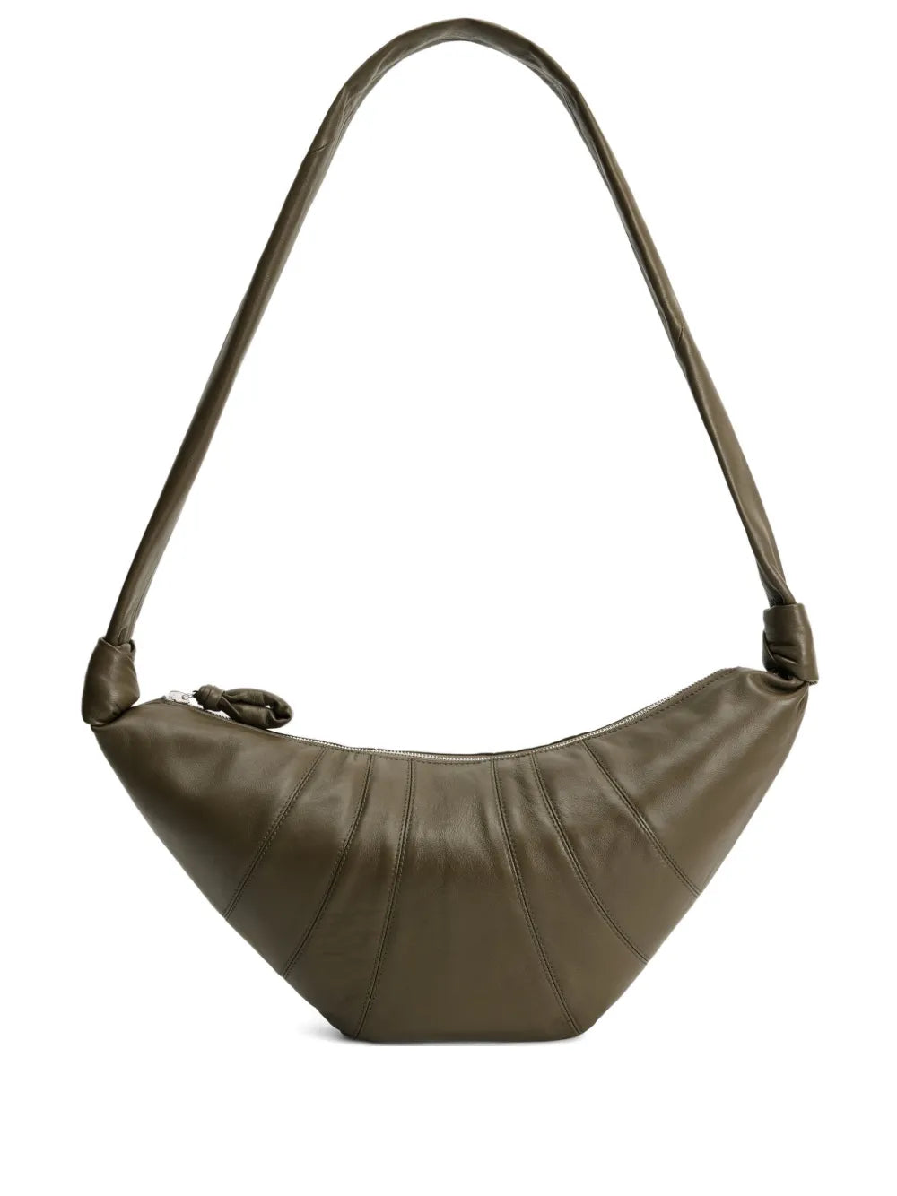 Lemaire Medium Croissant Panelled Shoulder Bag — Same as shown — Size One Size — Front View