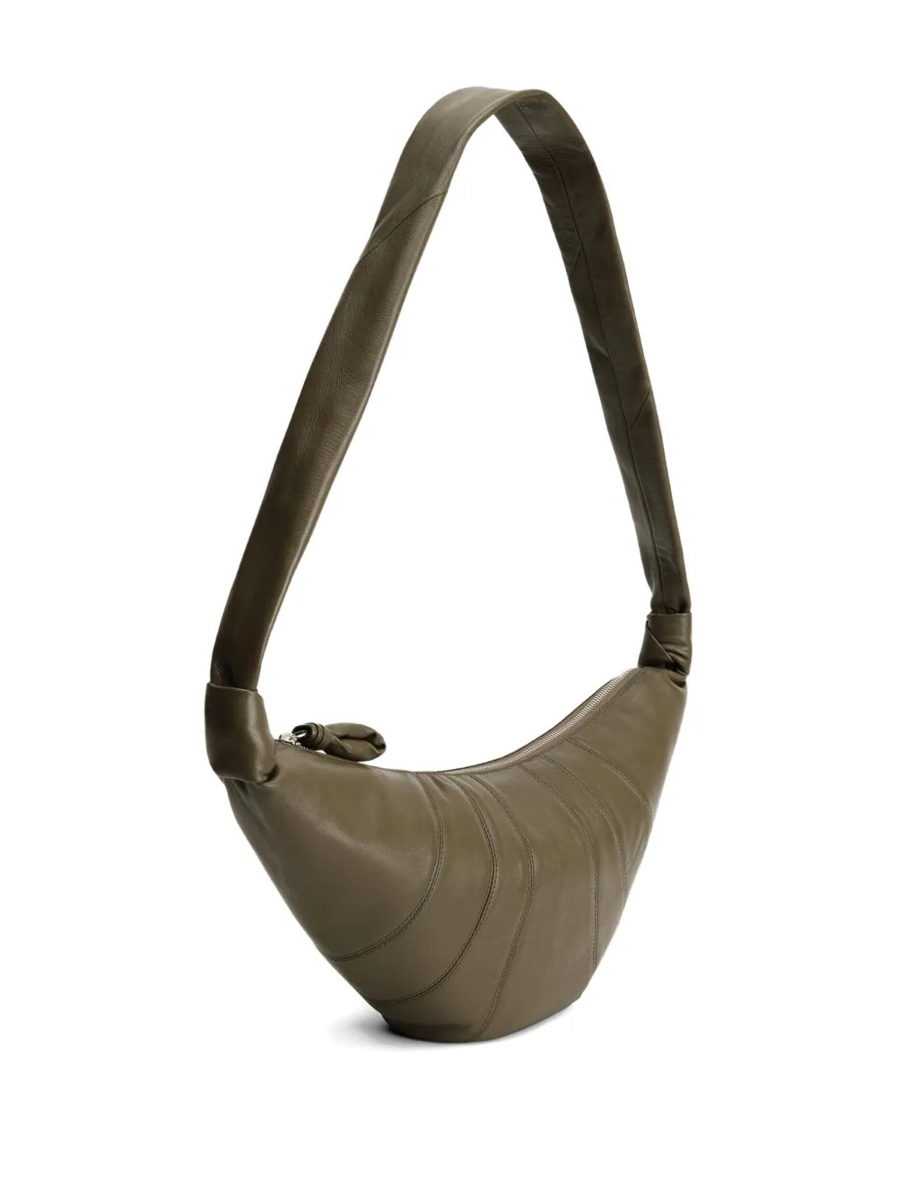 Lemaire Medium Croissant Panelled Shoulder Bag — Same as shown — Size One Size — Top View