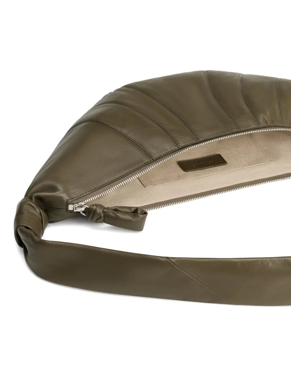 Lemaire Medium Croissant Panelled Shoulder Bag — Same as shown — Size One Size — Detail View