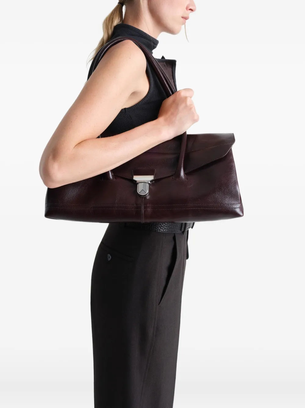 Lemaire Gear Shoulder Bag — Same as shown — Size One Size — Side View