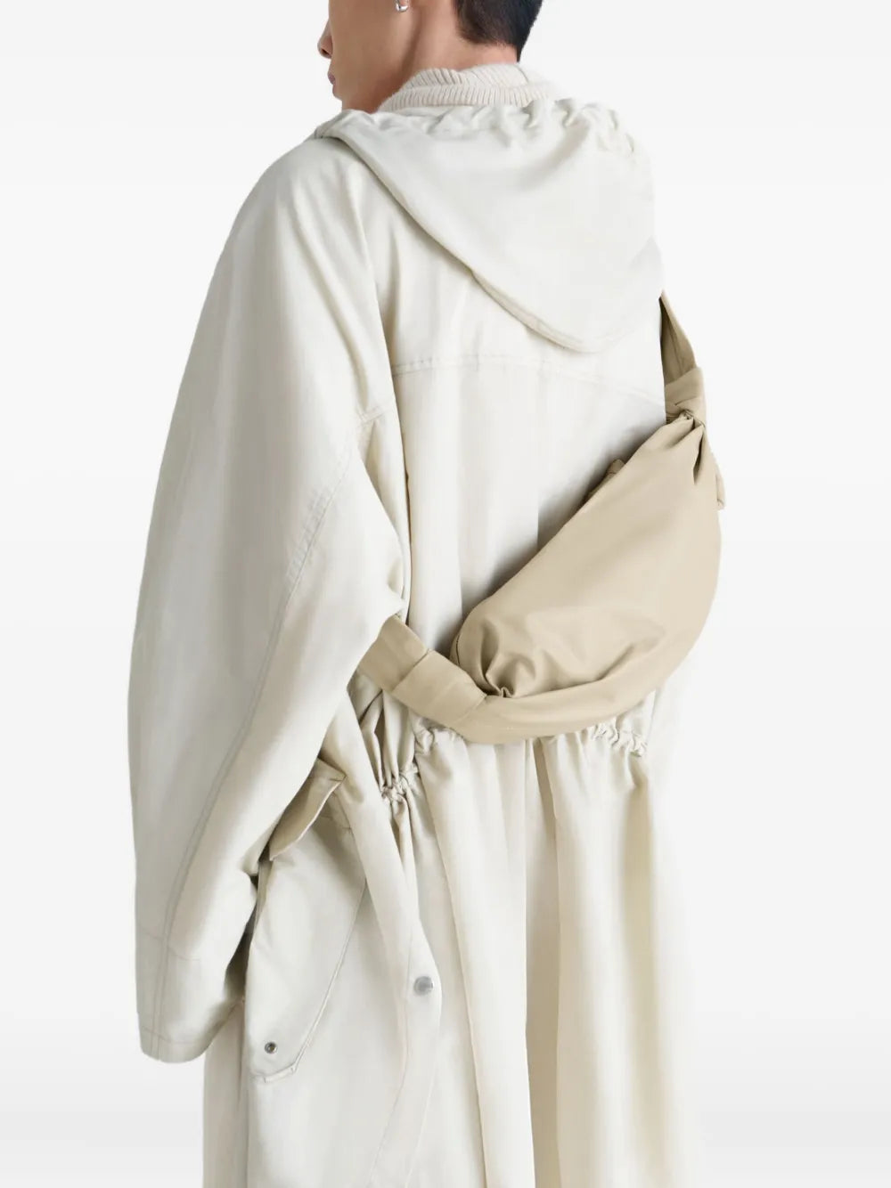 Lemaire Small Soft Croissant Shoulder Bag — Same as shown — Size One Size — Side View