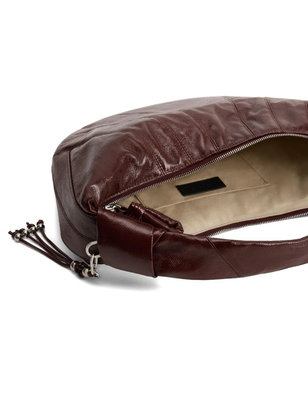Lemaire Fortune Croissant Shoulder Bag — Same as shown — Size One Size — Top View
