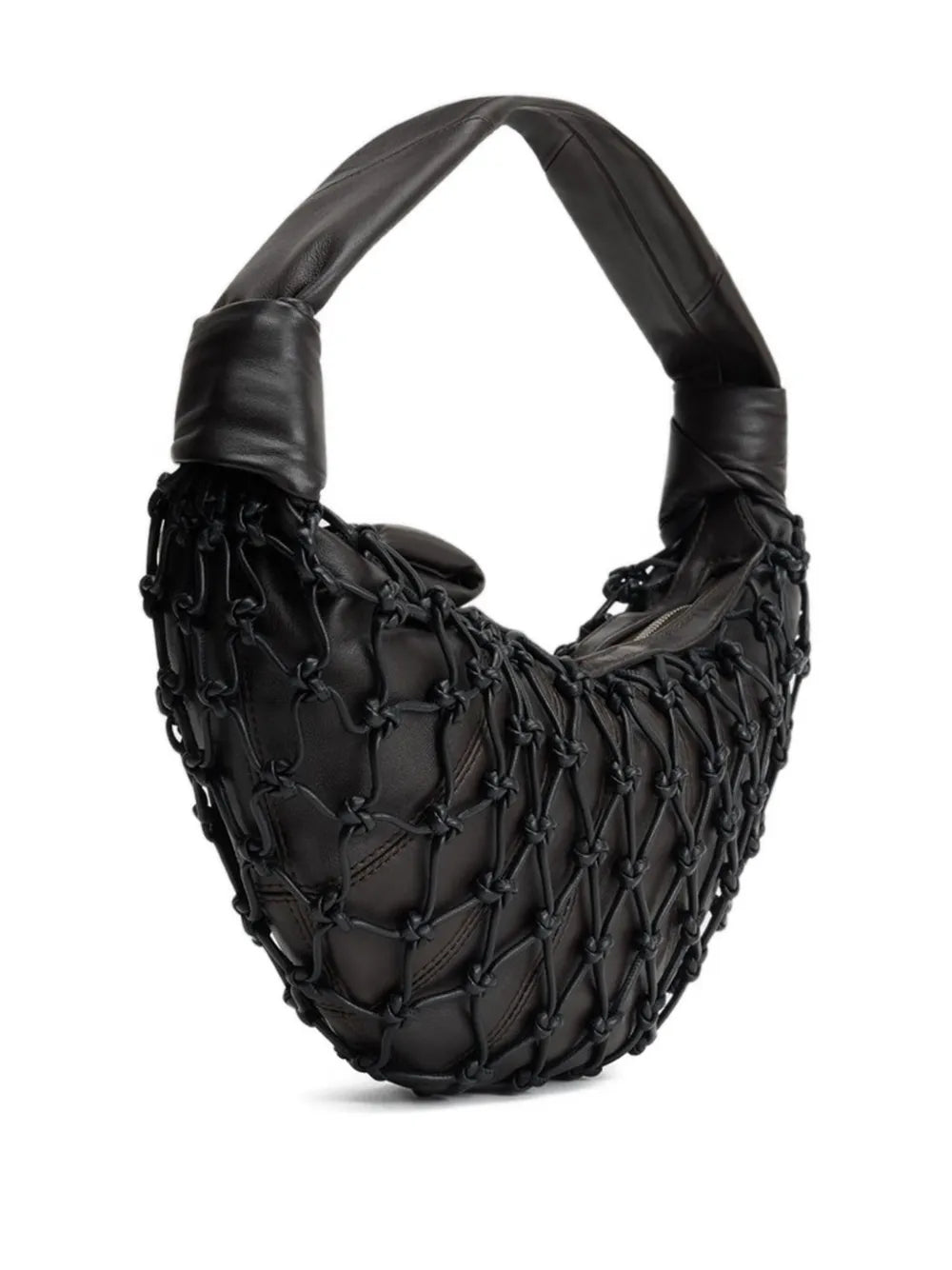 Lemaire Fortune Croissant Knotted Details Shoulder Bag — Same as shown — Size One Size — Back View