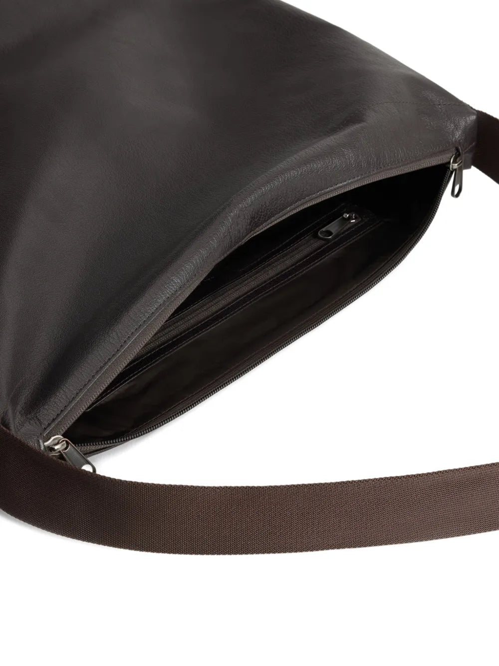 Lemaire Folio Elongated Zip Fastening Shoulder Bag — Same as shown — Size One Size — Top View