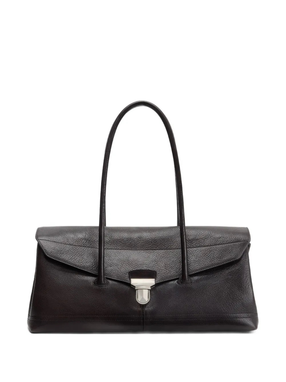 Lemaire Gear Leather Shoulder Bag — Same as shown — Size One Size — Front View