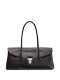 Lemaire Gear Leather Shoulder Bag — Same as shown — Size One Size — Front View