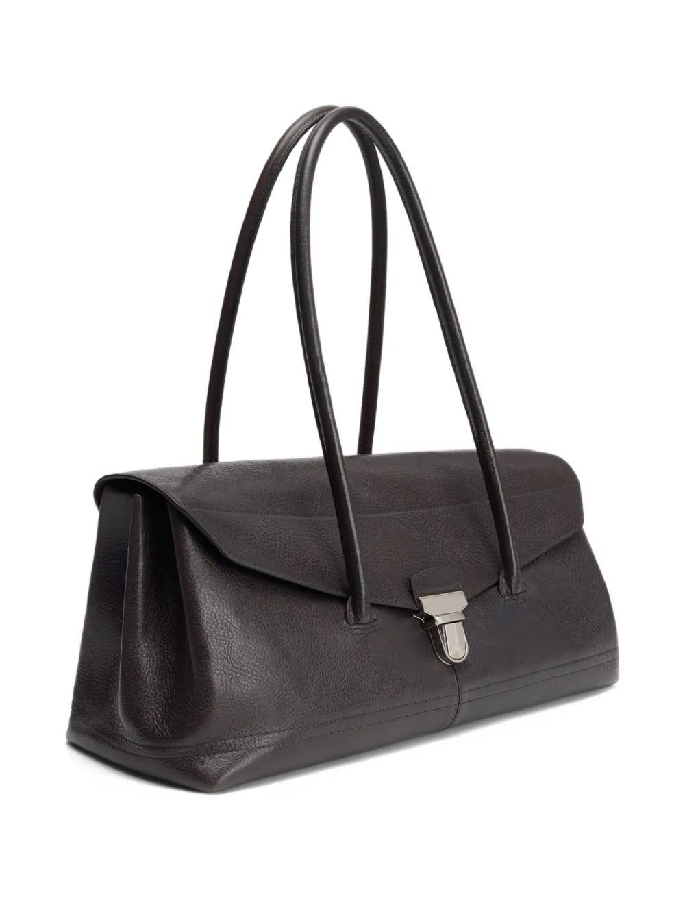 Lemaire Gear Leather Shoulder Bag — Same as shown — Size One Size — Top View