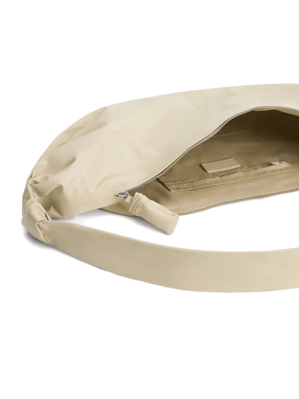 Lemaire Large Soft Croissant Leather Shoulder Bag — Same as shown — Size One Size — Top View