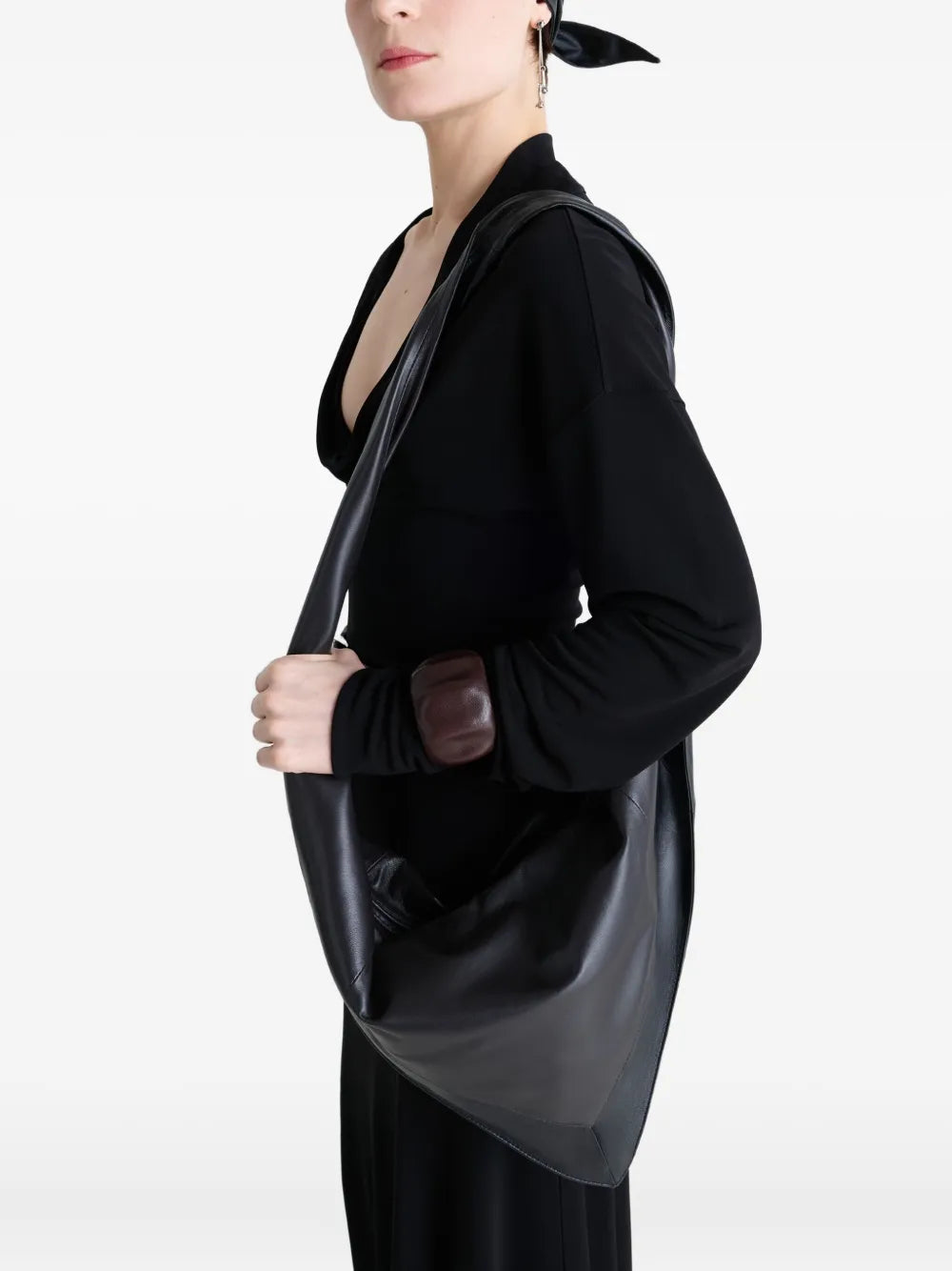 Lemaire Scarf Twisted Strap Shoulder Bag — Same as shown — Size One Size — Side View