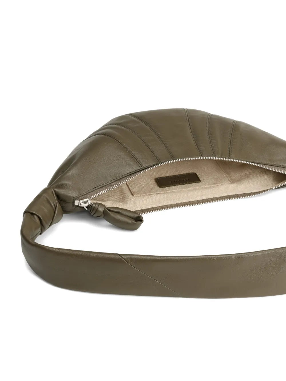 Lemaire Small Croissant Panelled Shoulder Bag — Same as shown — Size One Size — Detail View