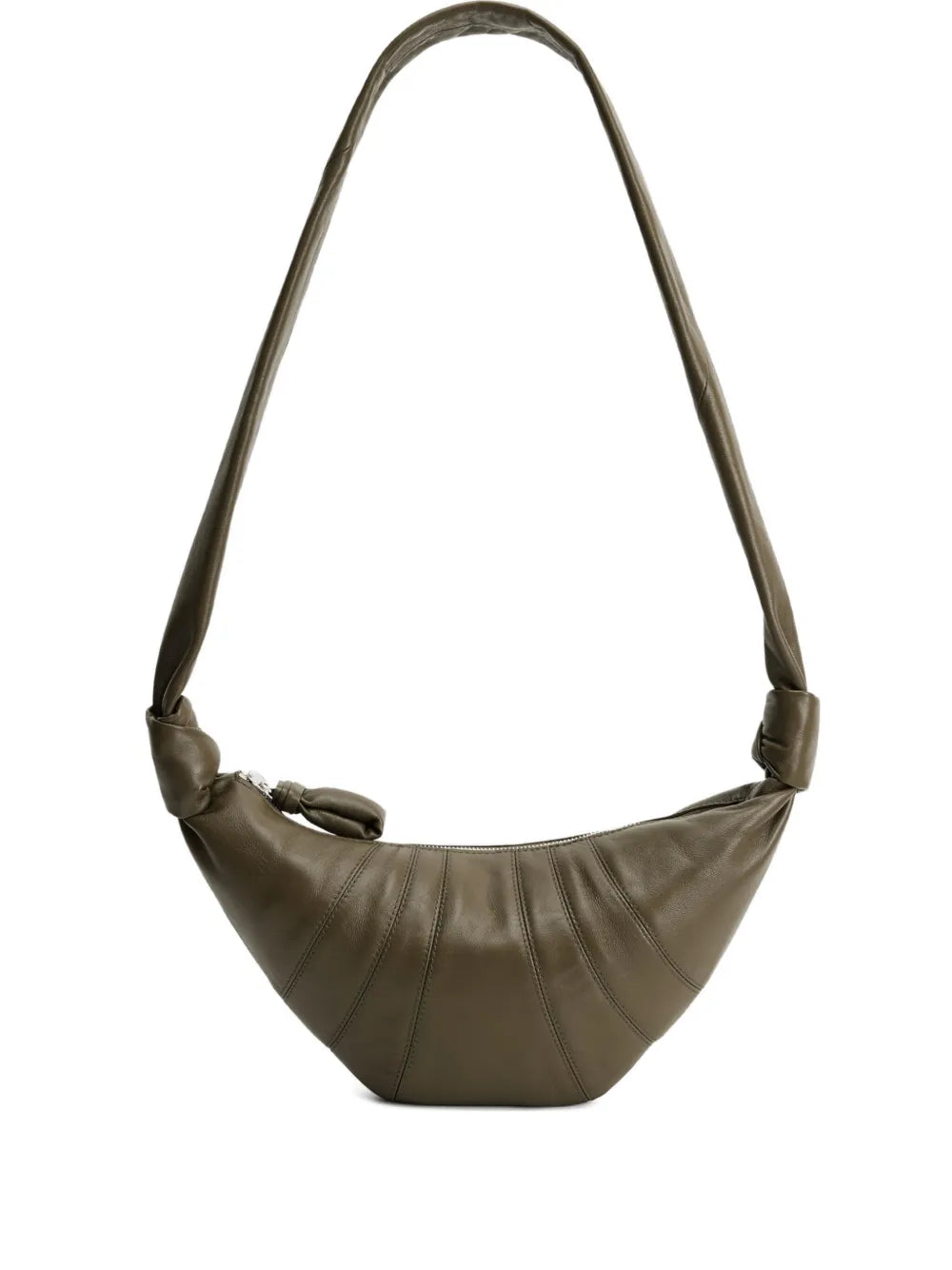 Lemaire Small Croissant Panelled Shoulder Bag — Same as shown — Size One Size — Front View