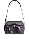 Lemaire Medium Gear Leather Shoulder Bag — Same as shown — Size One Size — Front View