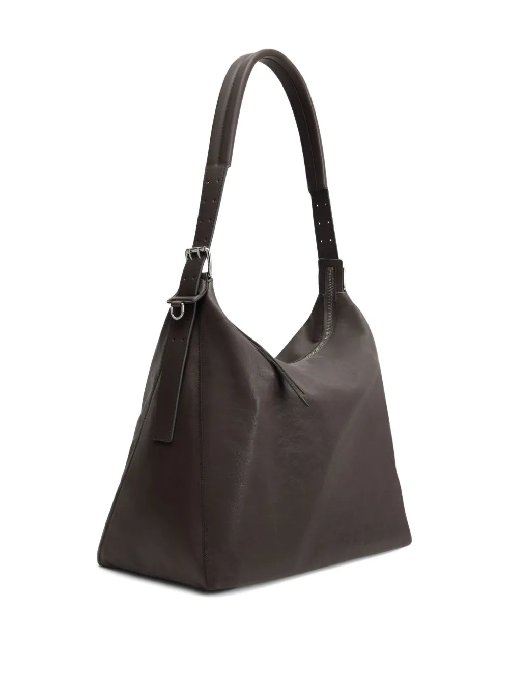 Lemaire Belted Hobo Leather Shoulder Bag — Same as shown — Size One Size — Top View