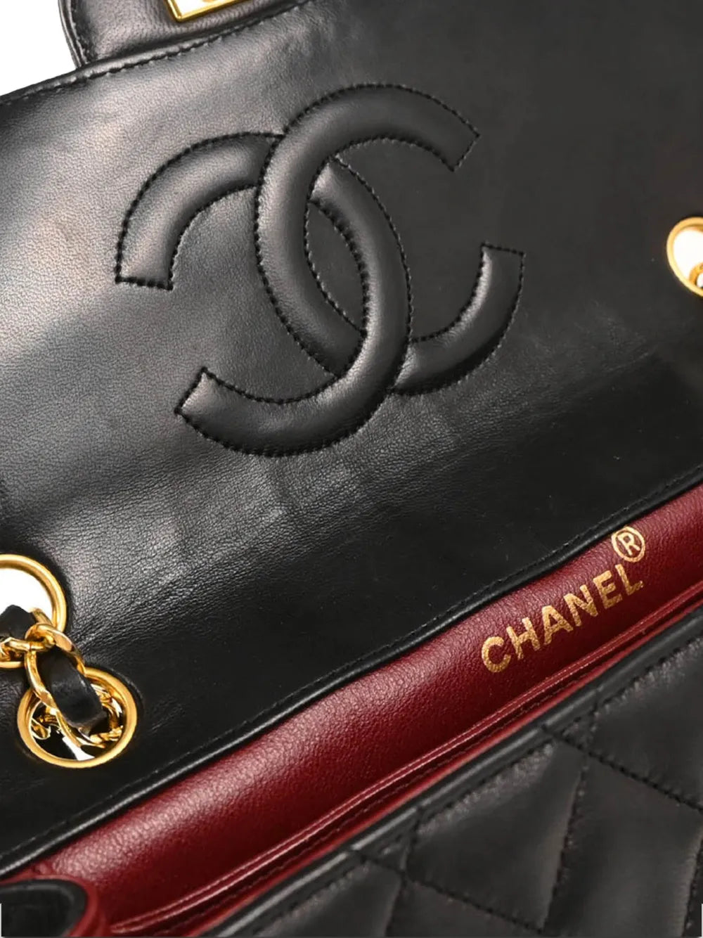 Chanel Pre Owned 1990 Diamond Quilted Shoulder Bag — Same as shown — Size One Size — Lifestyle View