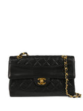 Chanel Pre Owned 1990 Diamond Quilted Shoulder Bag — Same as shown — Size One Size — Front View