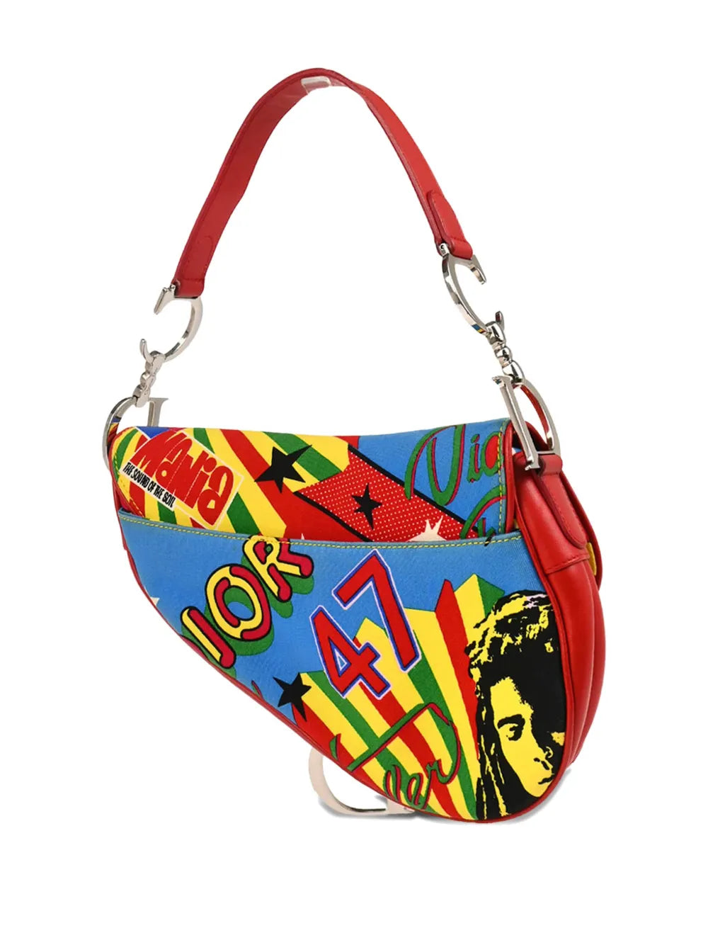 Christian Dior Pre Owned 2003 Mania Saddle Handbag — Same as shown — Size One Size — Side View