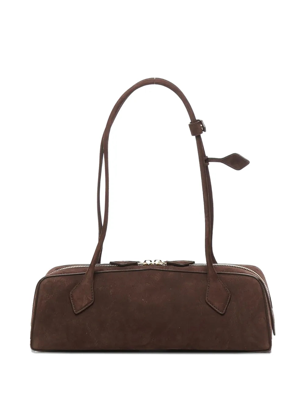 Alaia Medium Le Teckel Suede Shoulder Bag — Same as shown — Size One Size — Side View