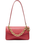 Roberto Cavalli Leather Shoulder Bag — Same as shown — Size One Size — Front View