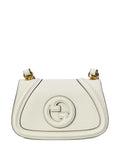 Gucci Blondie Leather Shoulder Bag — Same as shown — Size One Size — Front View