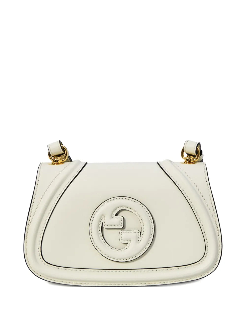 Gucci Blondie Leather Shoulder Bag — Same as shown — Size One Size — Front View