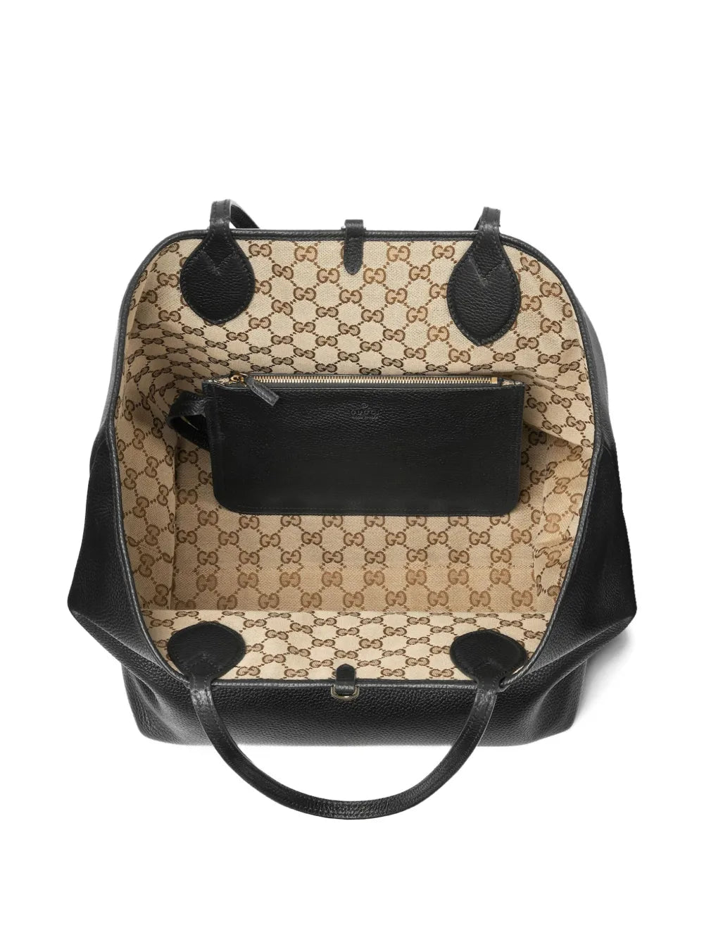 Gucci Totissima Grained Leather Tote Bag — Same as shown — Size One Size — Detail View