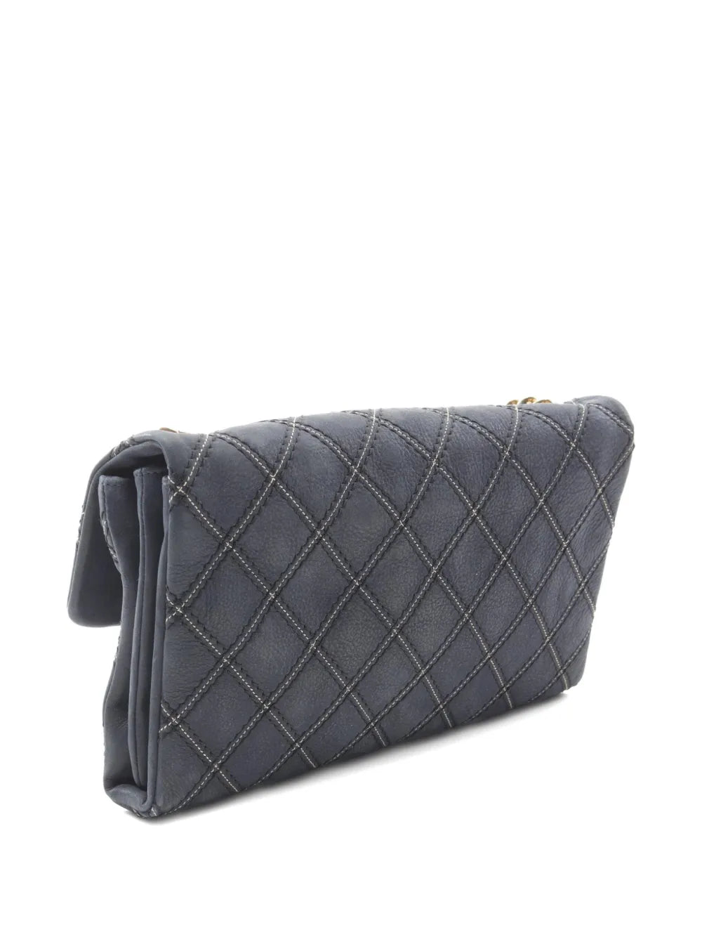Chanel Pre Owned 2014 Quilted Shoulder Bag — Same as shown — Size One Size — Side View