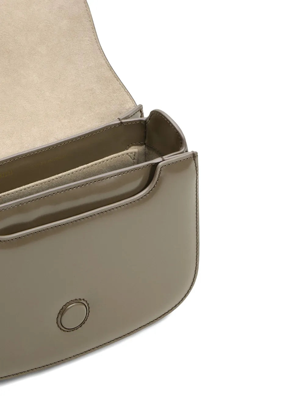 Ami Paris Paris Paris Glazed Leather Bag — Same as shown — Size One Size — Detail View