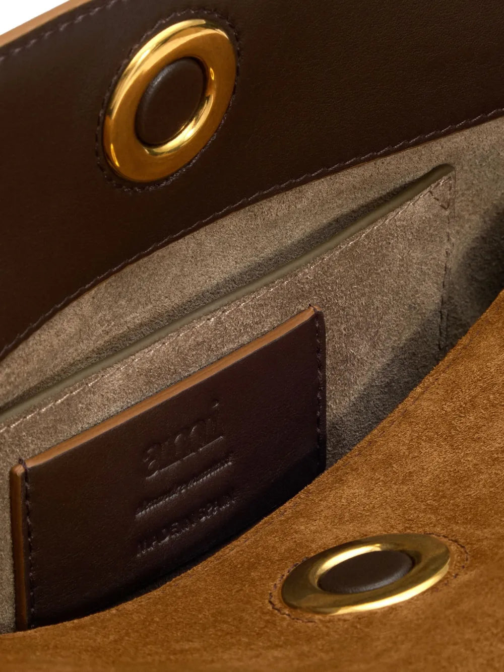 Ami Paris Carrousel Suede Bag — Same as shown — Size One Size — Detail View