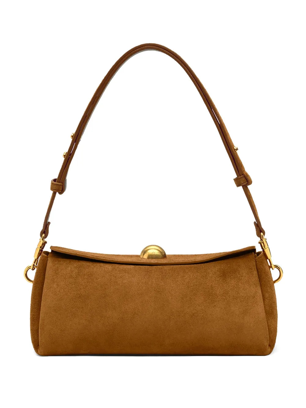 Ami Paris Carrousel Suede Bag — Same as shown — Size One Size — Front View