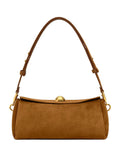 Ami Paris Carrousel Suede Bag — Same as shown — Size One Size — Front View