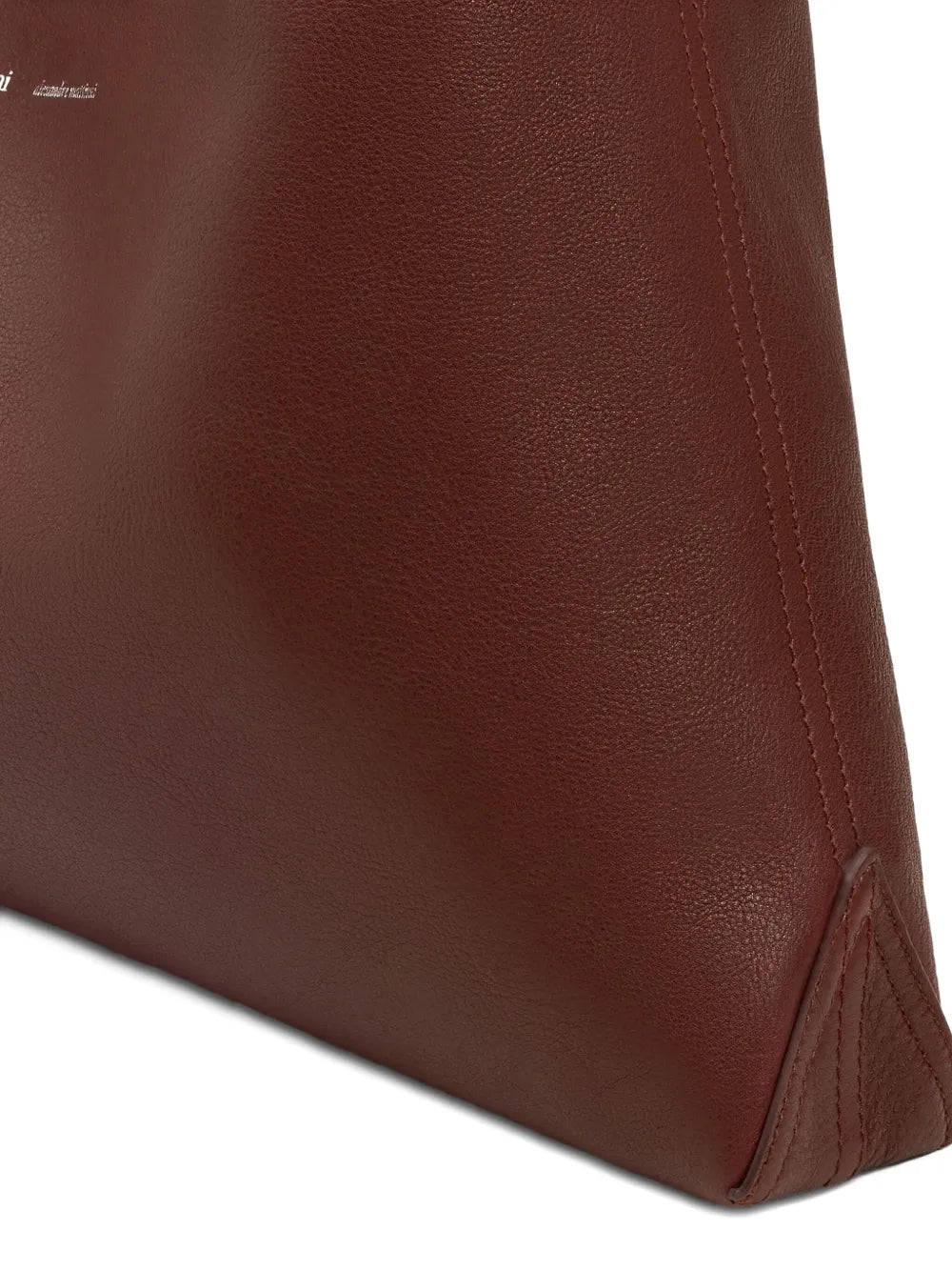 Ami Paris Etienne Leather Shoulder Bag — Same as shown — Size One Size — Detail View