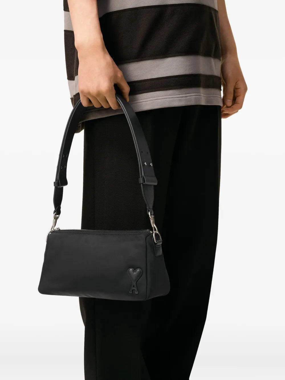 Ami Paris Marcel Shoulder Bag — Same as shown — Size One Size — Side View