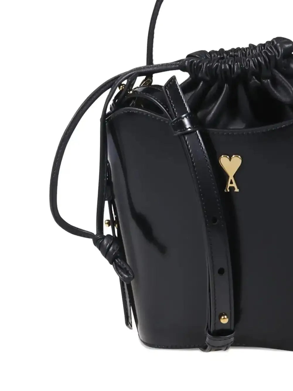 Ami Paris Mini Paris Paris Bucket Bag — Same as shown — Size One Size — Back View