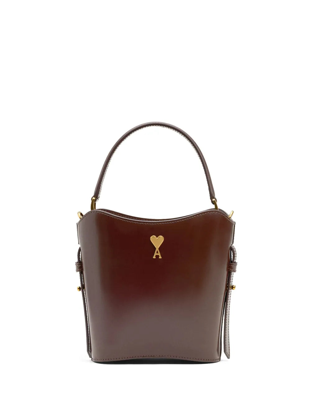 Ami Paris Mini Paris Paris Bucket Bag — Same as shown — Size One Size — Front View