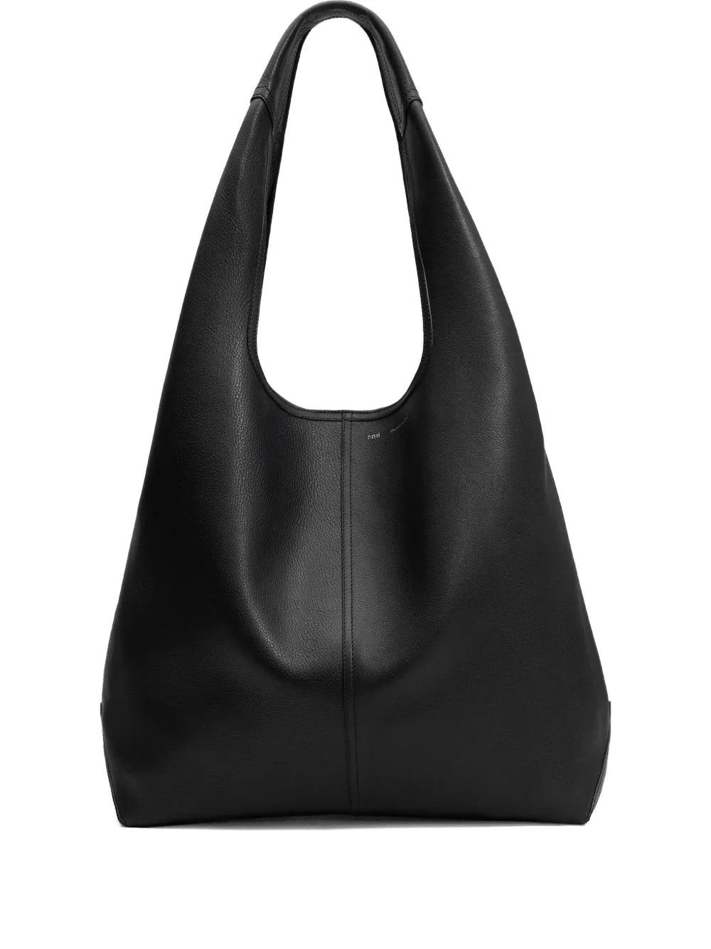 Ami Paris Etienne Leather Shoulder Bag — Same as shown — Size One Size — Front View