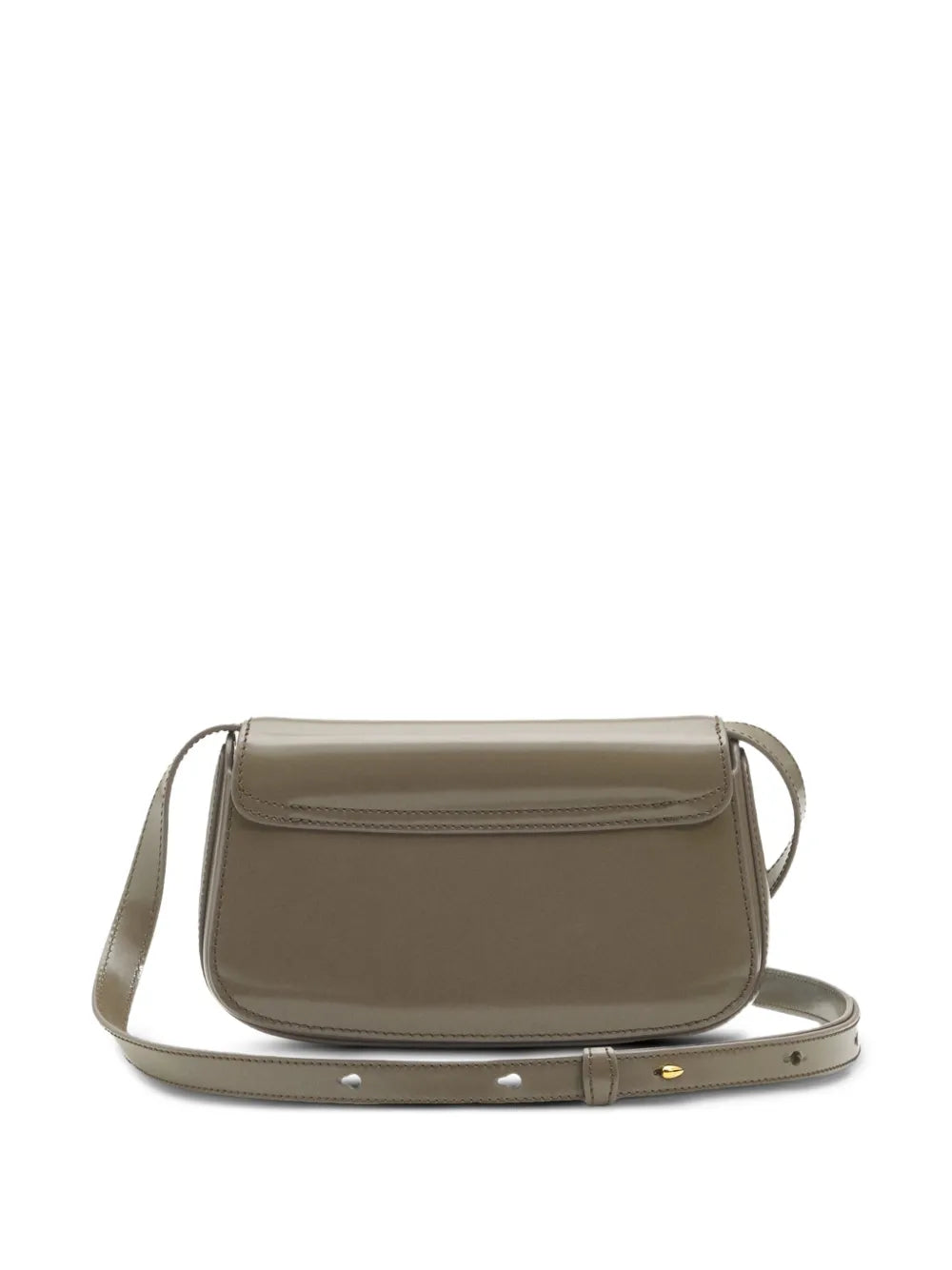Ami Paris Small Paris Paris Leather Crossbody Bag — Same as shown — Size One Size — Top View