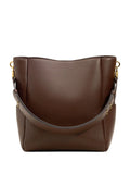 Ami Paris Carrousel Leather Bucket Bag — Same as shown — Size One Size — Front View