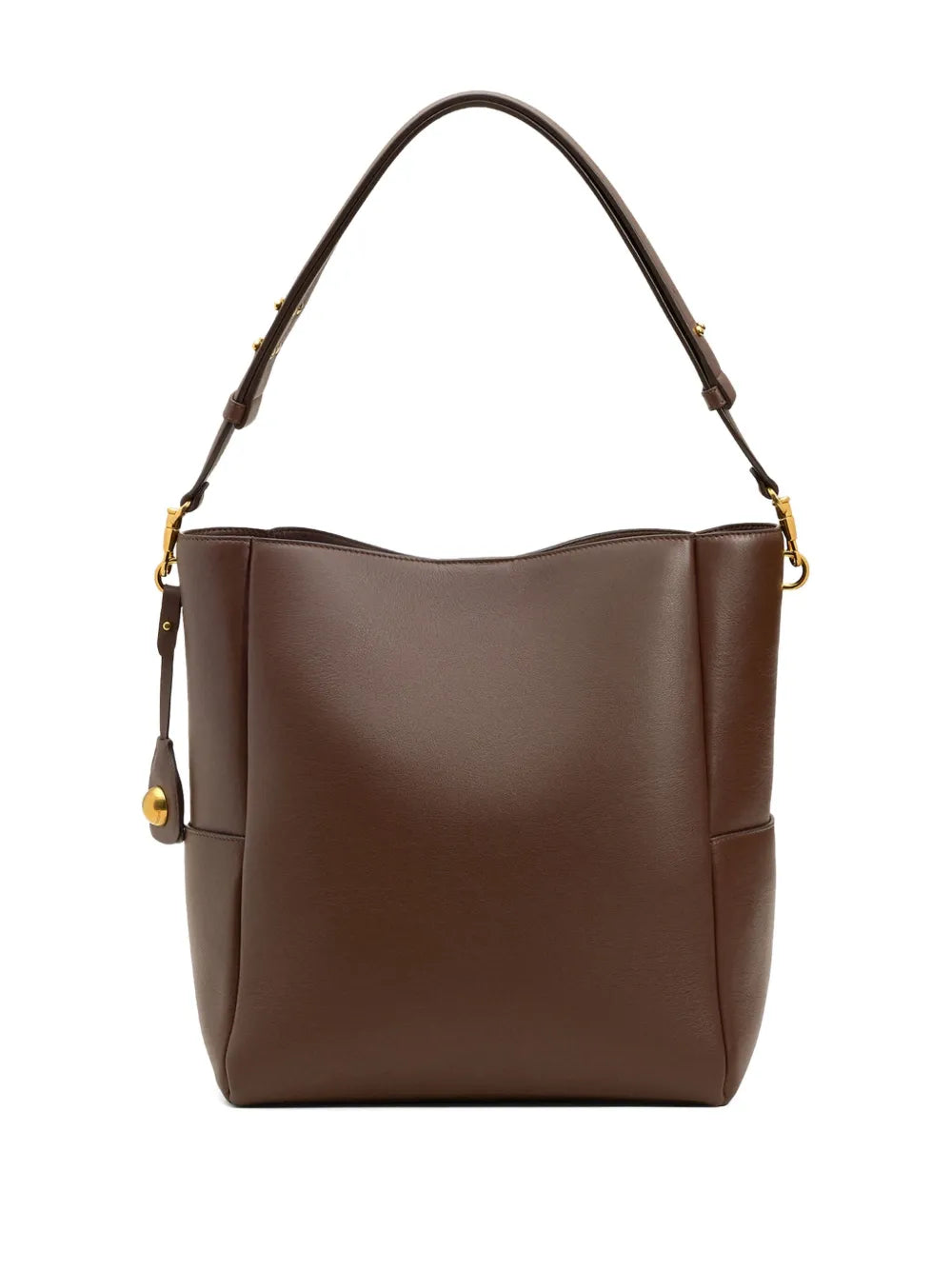 Ami Paris Carrousel Leather Bucket Bag — Same as shown — Size One Size — Top View