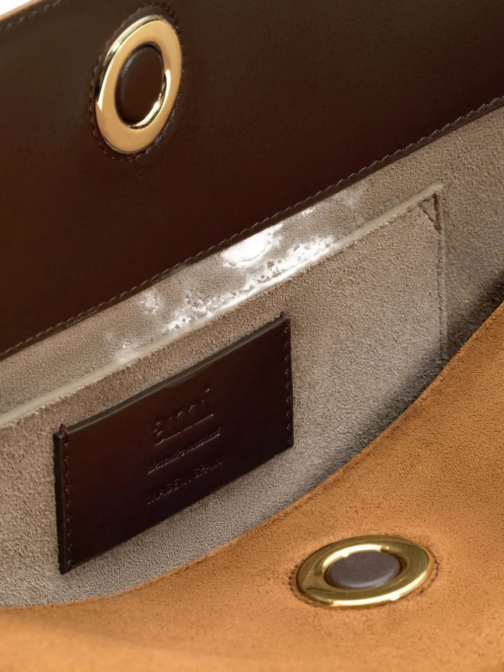 Ami Paris Medium Carrousel Suede Bag — Same as shown — Size One Size — Lifestyle View