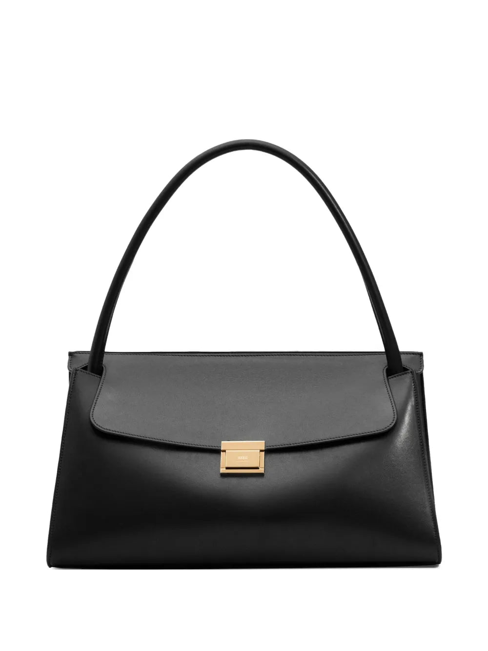 Ami Paris Mimi Leather Shoulder Bag — Same as shown — Size One Size — Front View