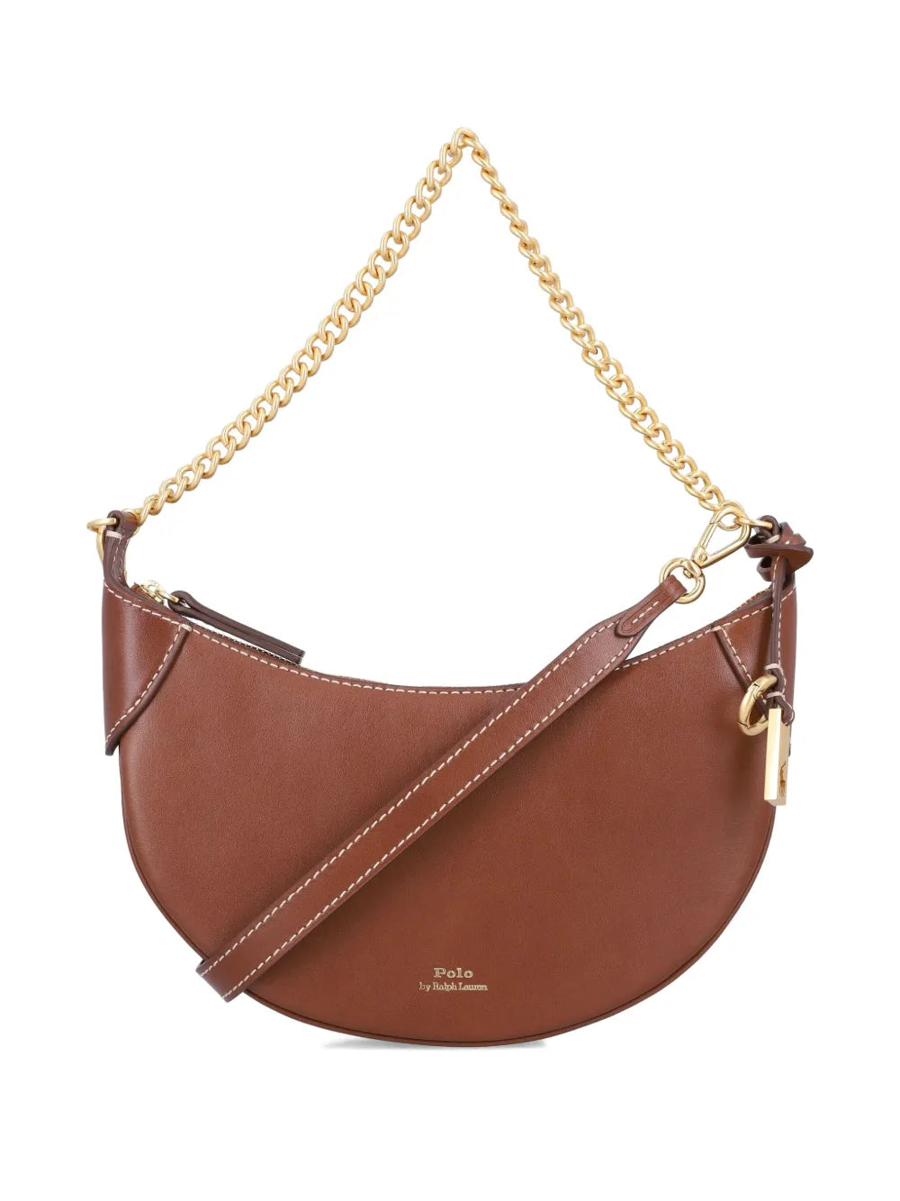 Polo Ralph Lauren Half Moon Shoulder Bag — Same as shown — Size One Size — Front View