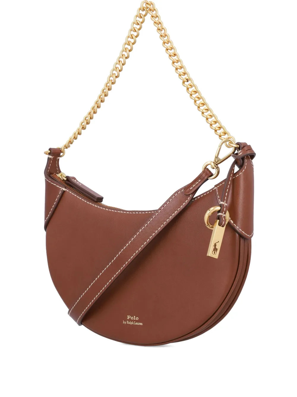 Polo Ralph Lauren Half Moon Shoulder Bag — Same as shown — Size One Size — Back View