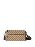 Gucci Small Logo Patterned Cylindrical Shoulder Bag — Same as shown — Size One Size — Front View