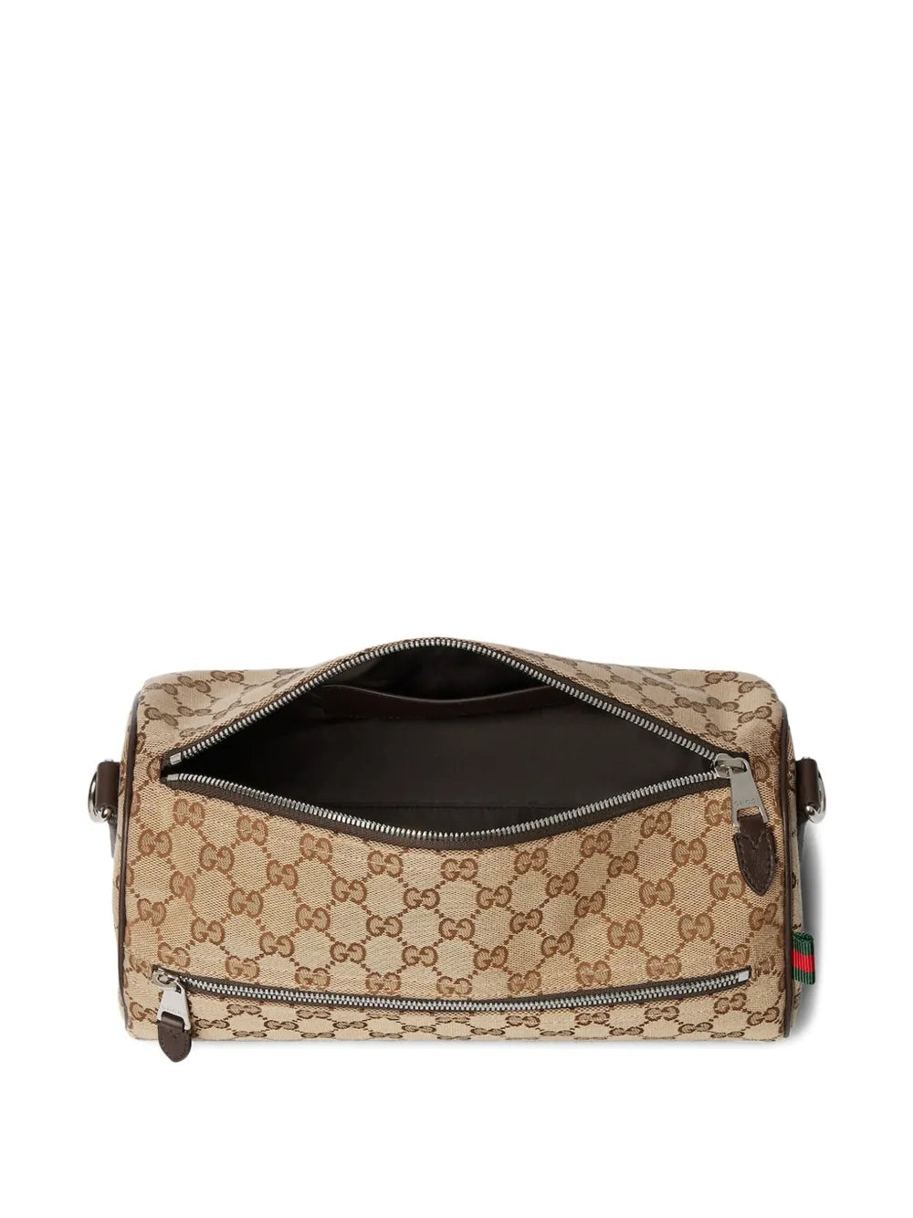 Gucci Small Logo Patterned Cylindrical Shoulder Bag — Same as shown — Size One Size — Top View