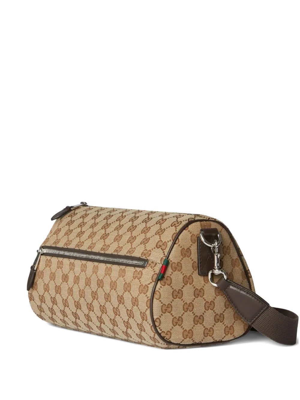 Gucci Small Logo Patterned Cylindrical Shoulder Bag — Same as shown — Size One Size — Side View
